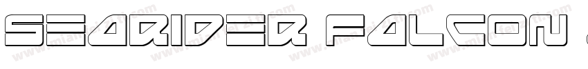 Searider Falcon Academy字体转换